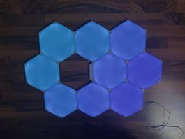 Nanoleaf Hexagons Light Panels 9 Stk. guter Zustand