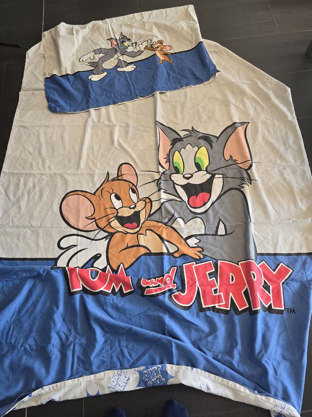 Bettwäsche: Bettwäsche Tom and Jerry 160x210 – Gebraucht aus Unterentfelden von Panda-87