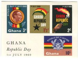 Block "Tag der Republik". Ghana