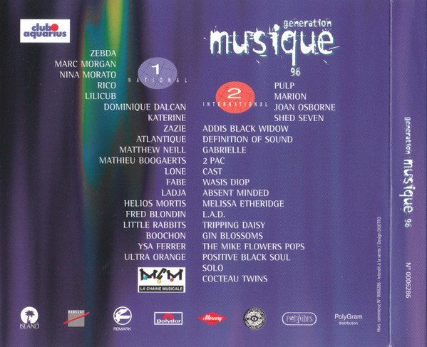 CD: Génération Musique 96 – Usato da Bionnens venduto da Meg011 1