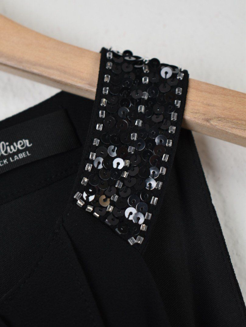 S.Oliver Vestiti: S.Oliver Black Label Kleid Gr.36, schwarz – Usato da Nürensdorf venduto da 2ND_STORY 4