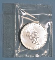 2003 Canada 5 Dollars silber 1 unze