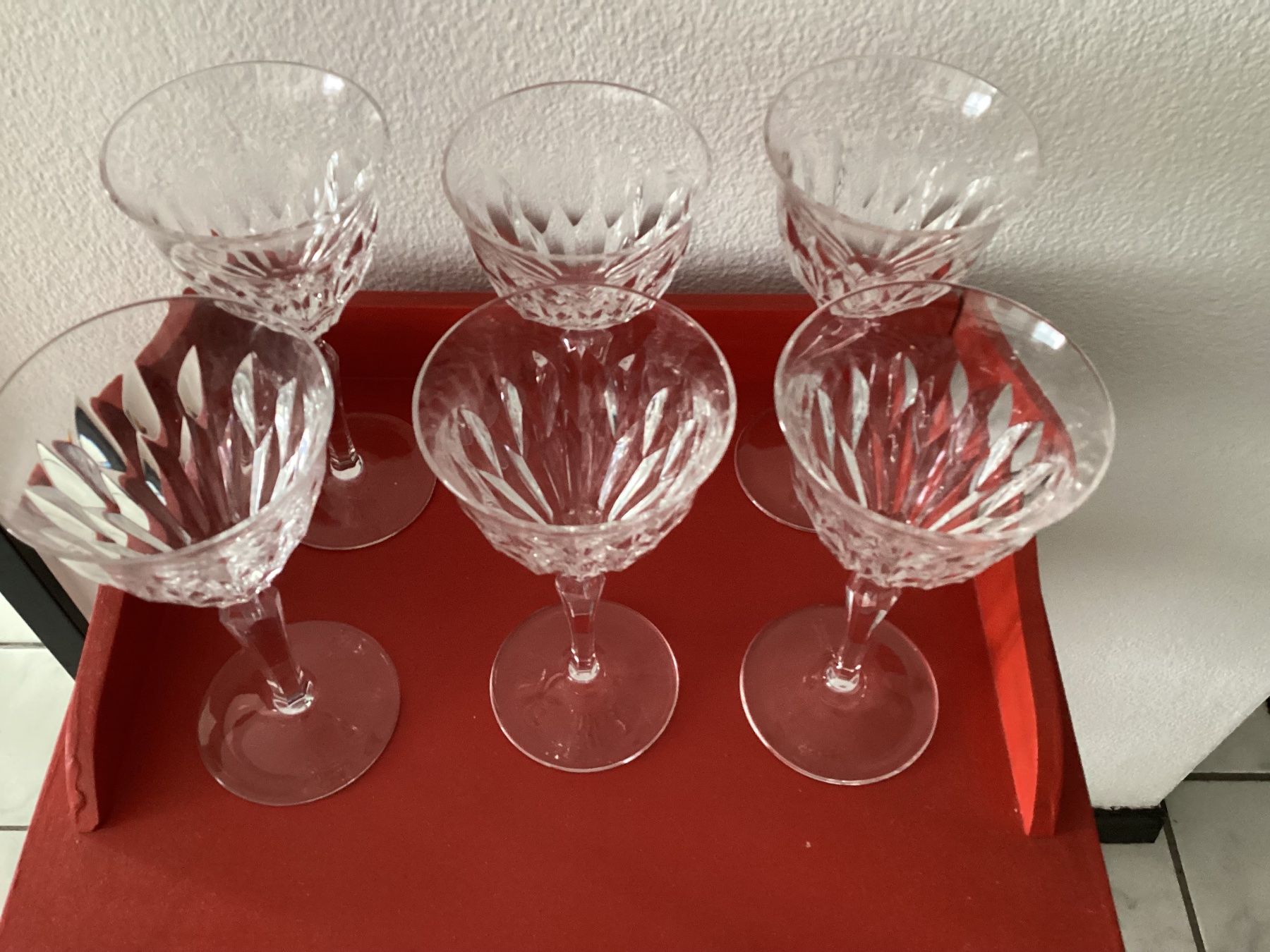 Verres: 6 Kristall Weingläser – Neuf (Voir description) à Minusio par scotch111 1