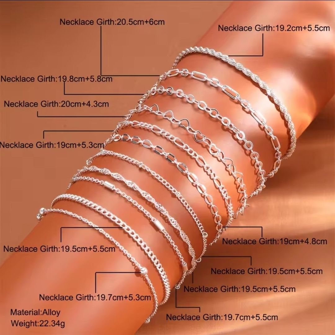 Bracciali & Braccialetti: 11 bracelets argentés, NEUFS – Nuovo e nell'imballaggio originale da Puidoux venduto da Mia_Bellezza 2