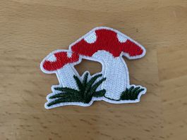 Champignon Pilz Fungo Patch Sticker Aufnäher 7