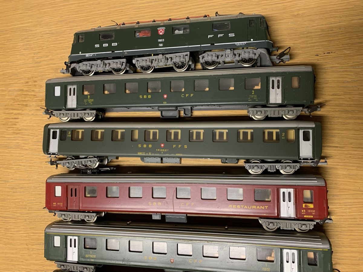 Lima Modellini di ferrovie: Lima Vintage SBB, Gotthard Zug,Bö45 – Usato da Winden venduto da EmilNeu 2