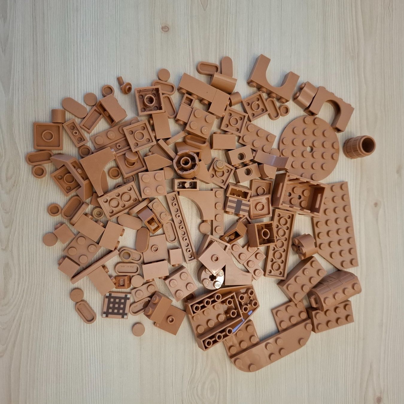 Lego Kit di costruzioni: LEGO Bausteine hellbraun gemischt 100 g – Usato da Winterthur venduto da gmarco232
