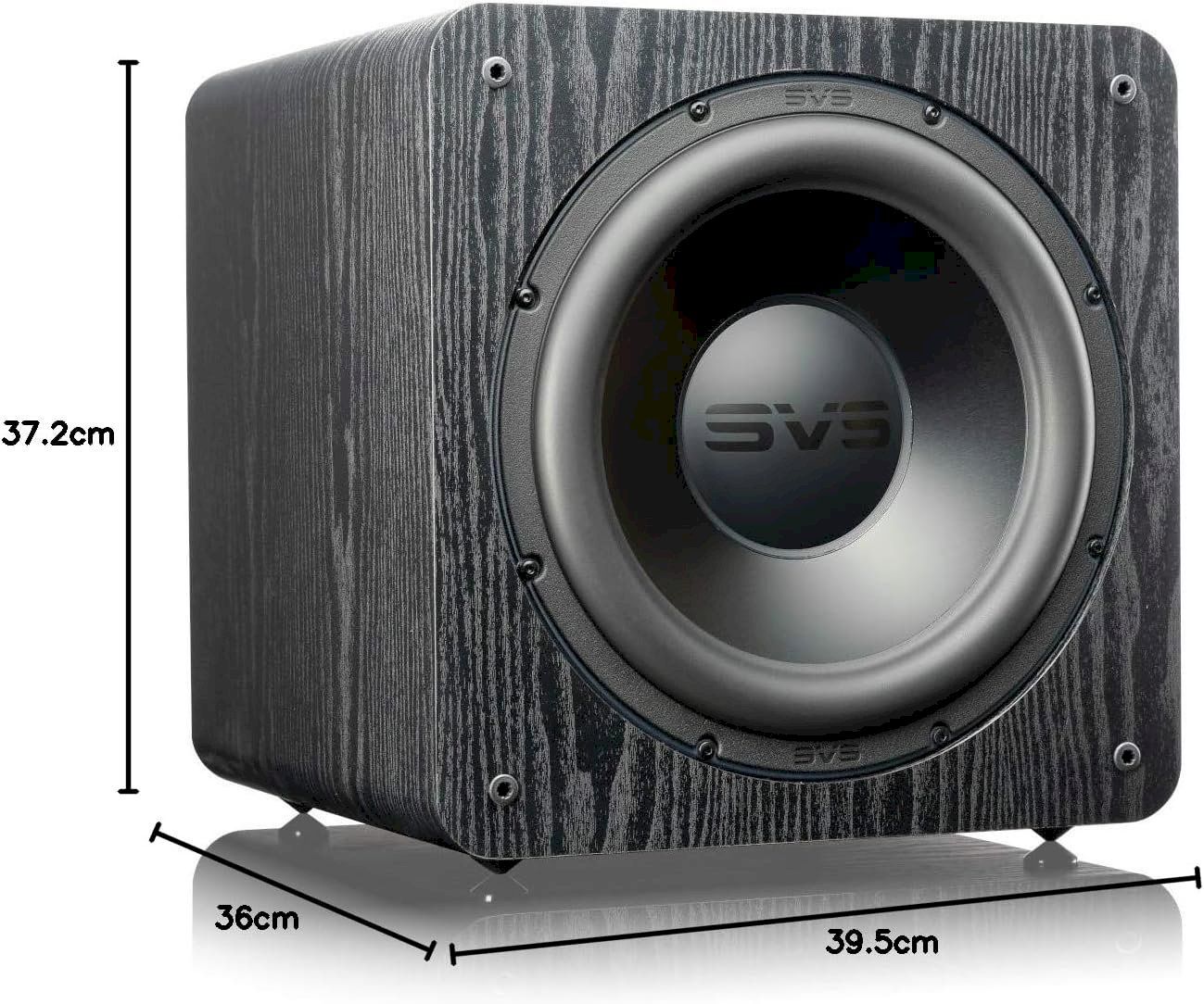 SVS Casse acustiche: SVS SB2000 Pro Black Ash Aktiv Subwoofer – Nuovo e nell'imballaggio originale da Bottighofen venduto da zaap 4