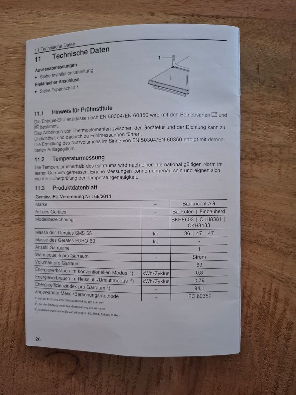 Bauknecht Backöfen: Backofen mit Herdplatte Bauknecht – Gebraucht aus Birsfelden von aer_q78f 3