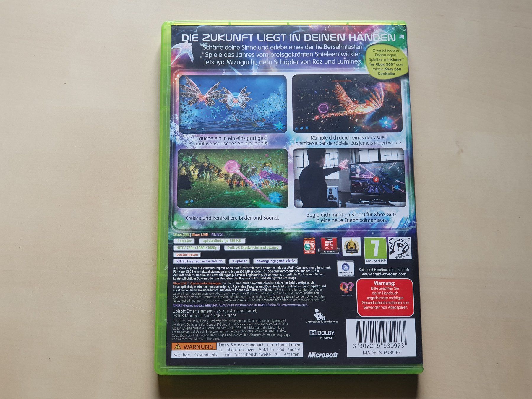Microsoft Spiele: Child of Eden – Gebraucht aus Stansstad von collectorsshop 1