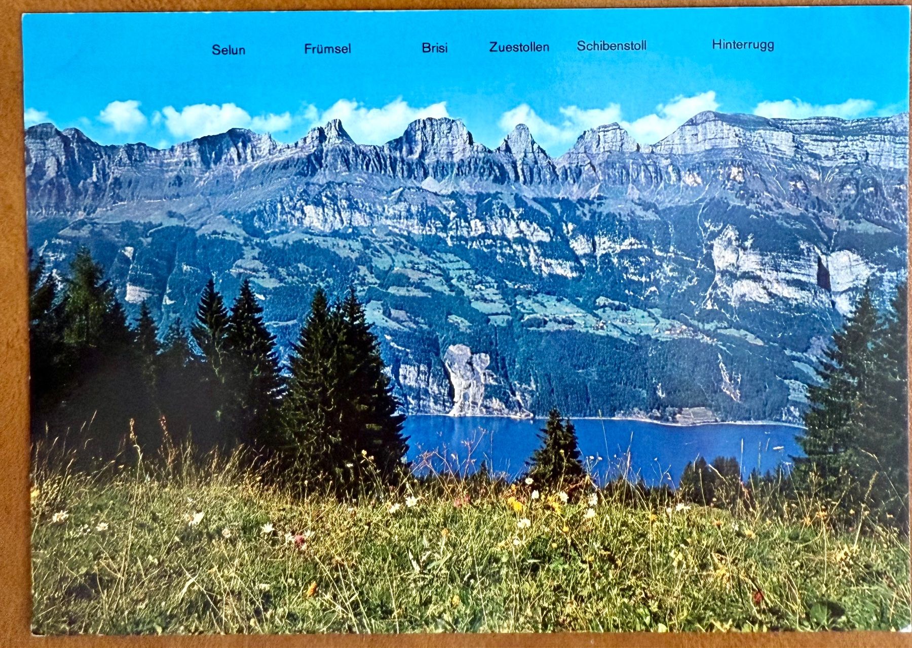 Cartoline postali: Flumserberge - Walensee 1975 – Usato da Lutry venduto da Ediego