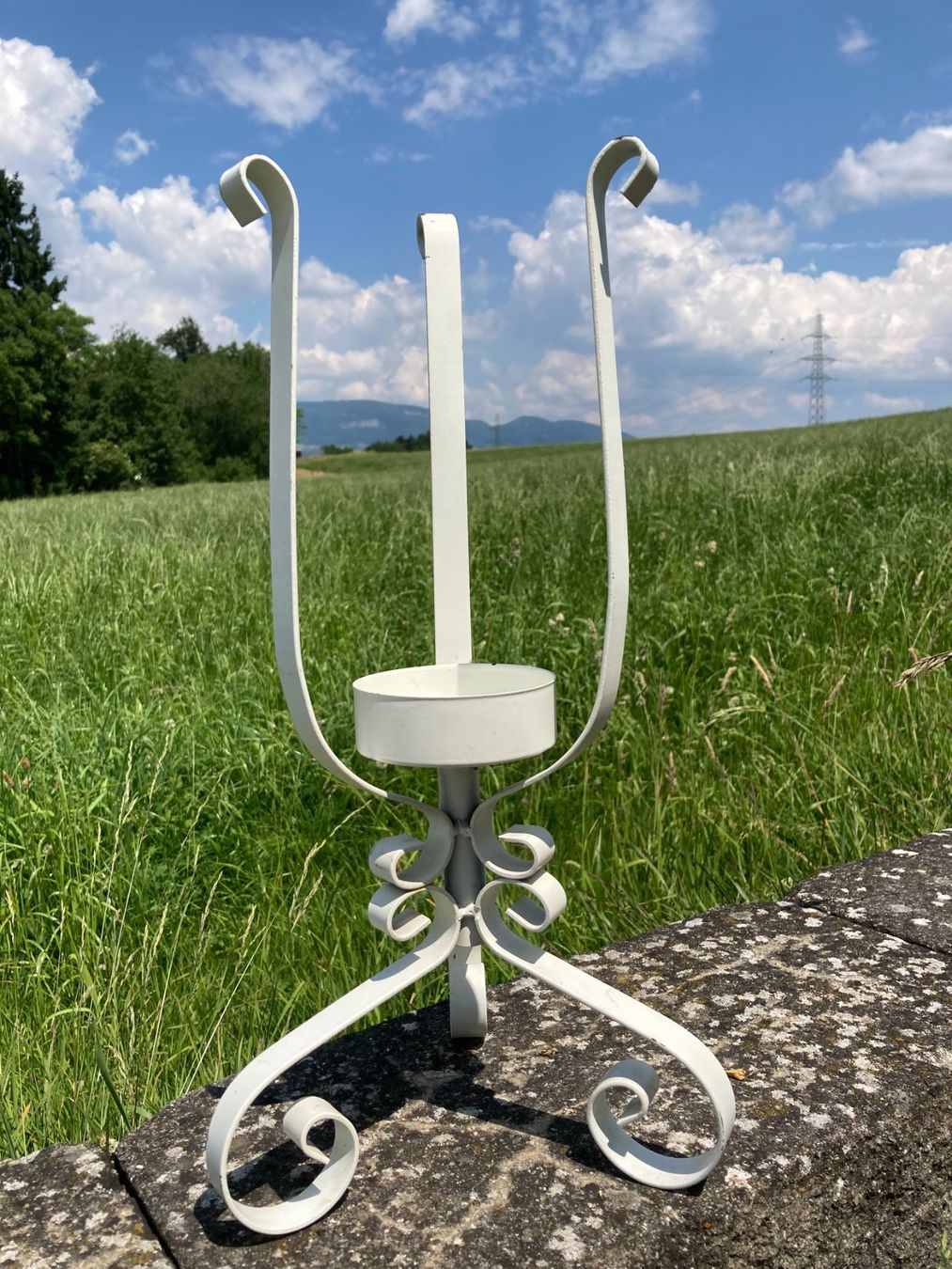 Sonstiges für Haushalt & Wohnen: Blumentopfhalter Blumenständer Metall – Gebraucht aus Subingen von Etageren 1