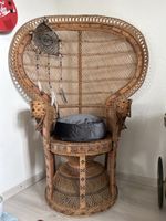 Peacock Chair Rattan Vintage gebraucht