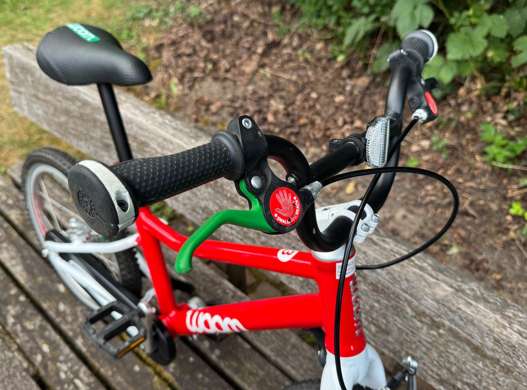 Woom Biciclette: Woom 3, Kinderfahrrad rot – Usato da Zürich venduto da Stray 1