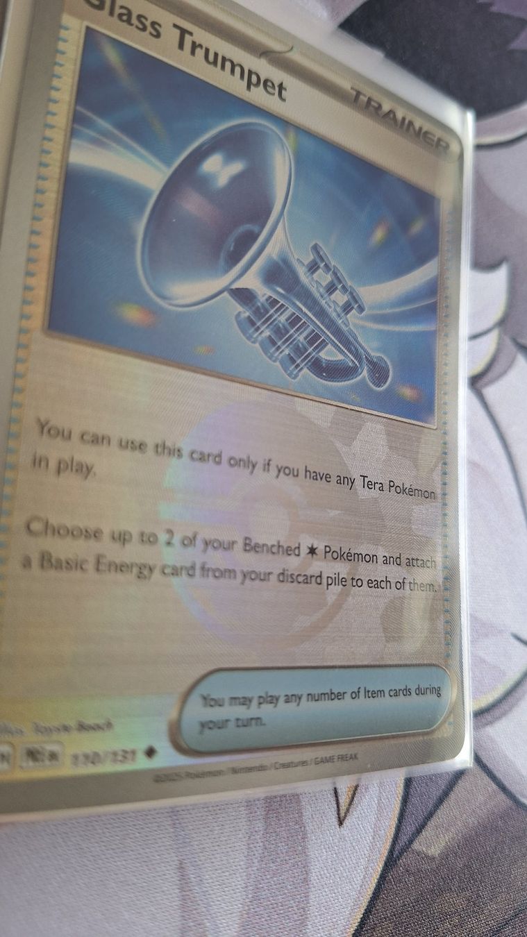 Pokémon Carte collezionabili: Glass Trumpet Pokeball Holo - Prismatic Evolution – Usato da Altstätten SG venduto da GGsGameshop 1