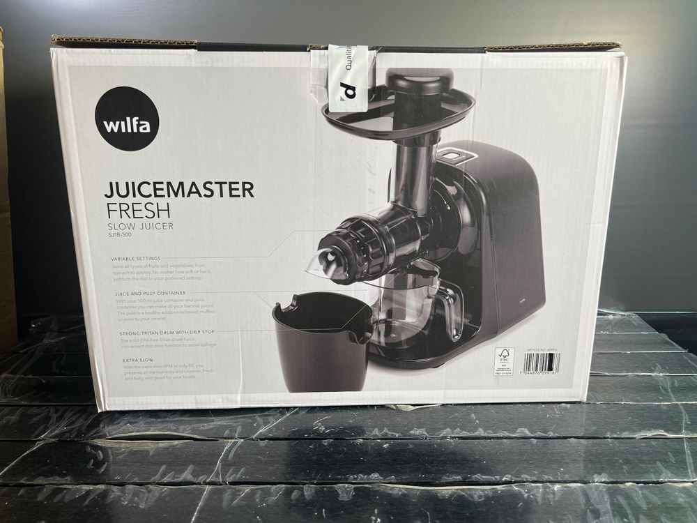 Wilfa Slowjuicer Juicemaster Fresh, Entsafter, Juicer Kaufen auf Ricardo