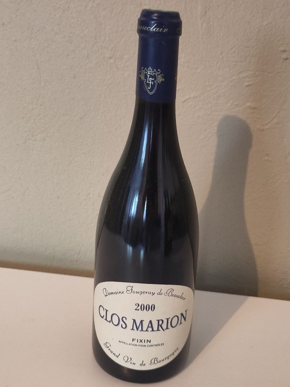 Wein: 1 FL. Fixin "Clos Marion" 2000 – Neu (gemäss Beschreibung) aus Basel von Morgenmuffel