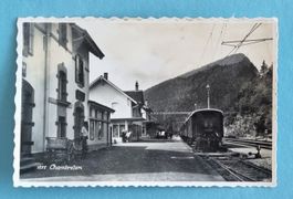 Chambrelien - La Gare - Chemin de Fer - alte Ansichtskarte