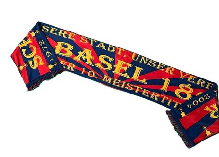 Seltener FC Basel Meisterschal - Kultiges Sammlerstück