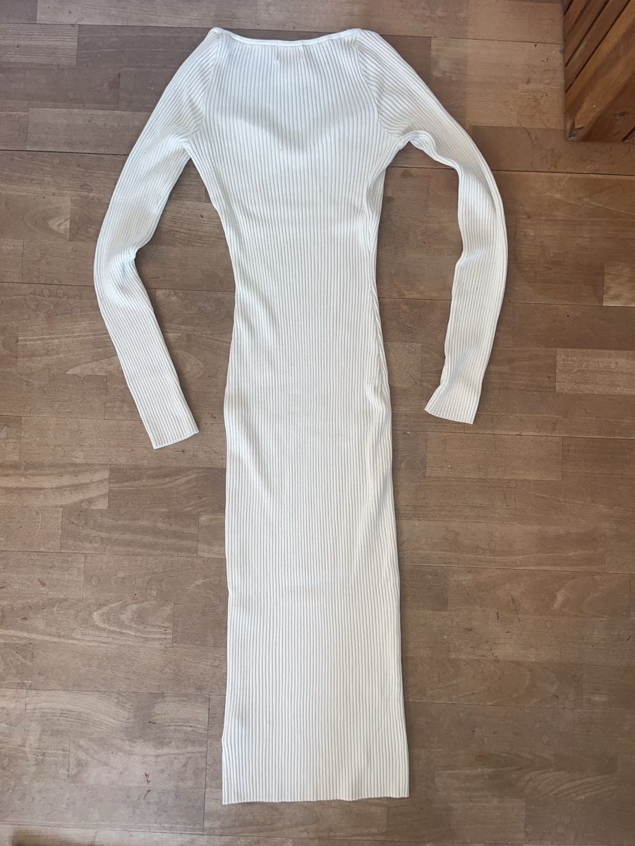 H&M Kleider: Weisses langes Kleid – Neu (gemäss Beschreibung) aus Stäfa von jo1735 3