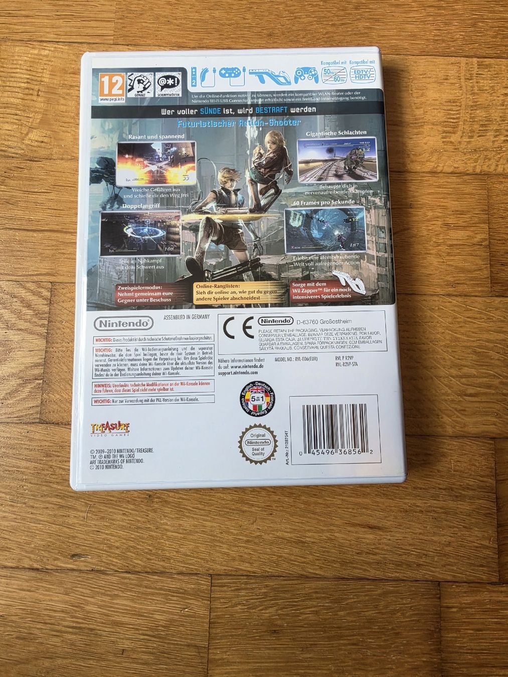 Spiele: Sin and Punishment SotS Wii – Gebraucht aus Grünen von Manhunt13 1
