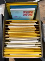 Hunderte Briefmarken, hunderte Couverts ganze Kiste ab 1.-