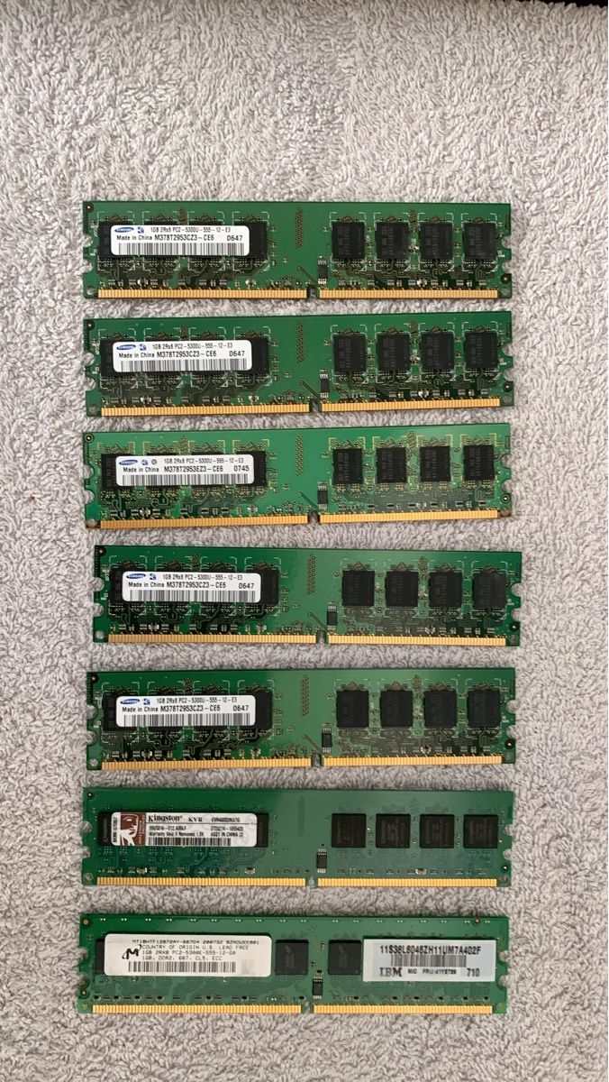 PC: 7x DDR2 RAM Speicherriegel – Usato da Schaan venduto da fiu_czw9