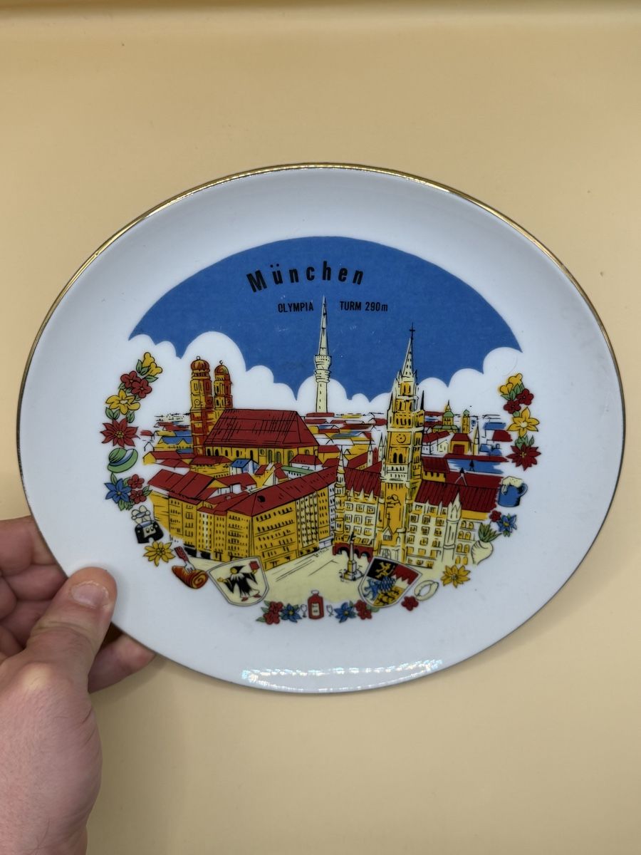 Teller: Assiette déco München Munich vintage 20cm – Gebraucht aus Genève von sho_67qj 1