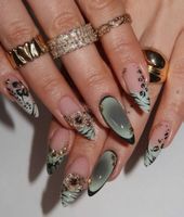 Set de 24 faux ongles 