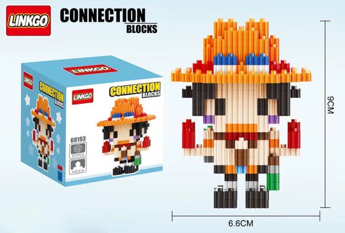 Baukästen: One Piece - Klemmbausteine, Micro Bausteine, Linkgo – Neu und originalverpackt aus Romanshorn von pfimex