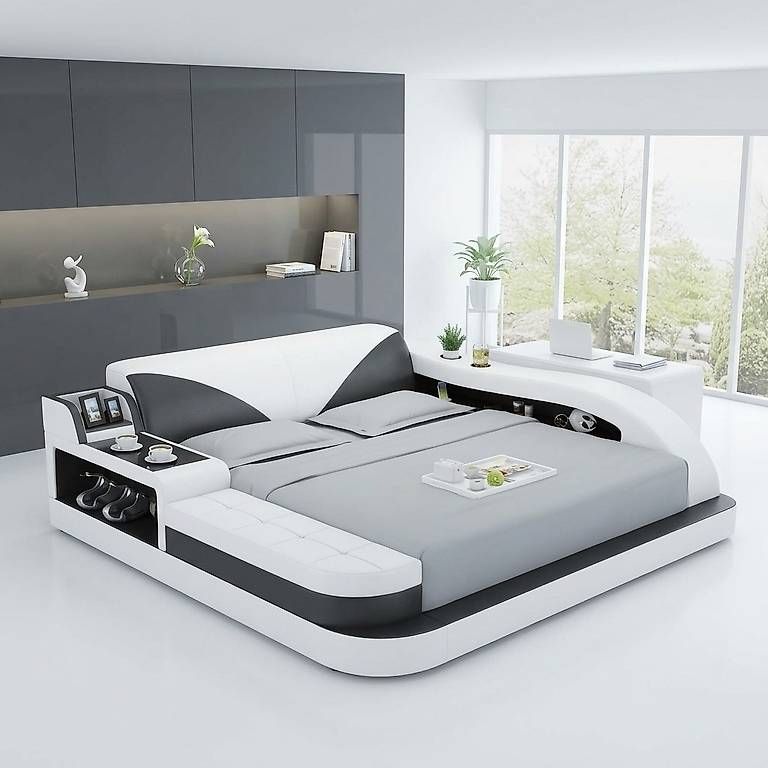 Lits: Modern Multifunctional Double Bed Frame 180x200cm - Custom – D'occasion à Zug par jvmoebel-schweiz 1
