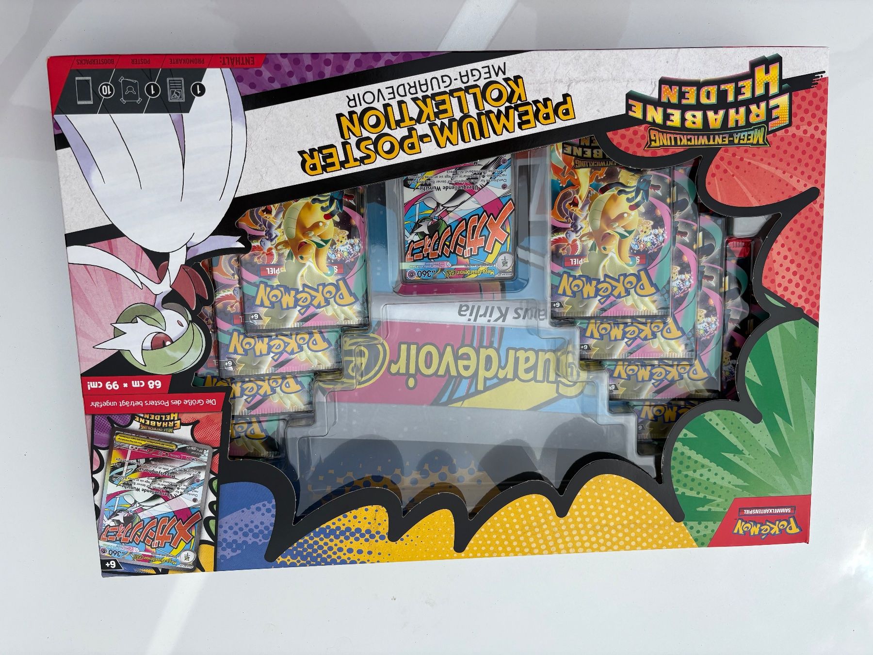 Pokémon Sammelbilder & Trading cards: PREMIUM-POSTER KOLLEKTION MEGA-GUARDEVOIR – Gebraucht aus Fulenbach von joe_sw8l