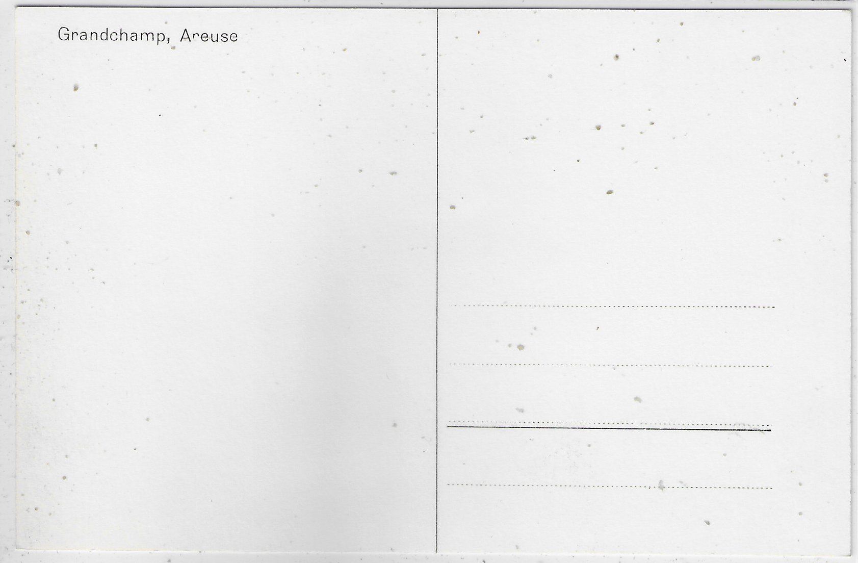 Cartes postales: Grandchamp - Areuse – D'occasion à Ettingen par Kartenplanet 1