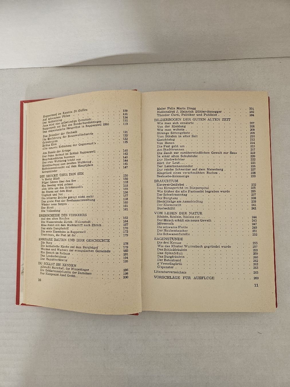 Libri: Rapperswil Heimatkunde Buch 1956 – Usato da Wangen SZ venduto da Auction-Sea 6