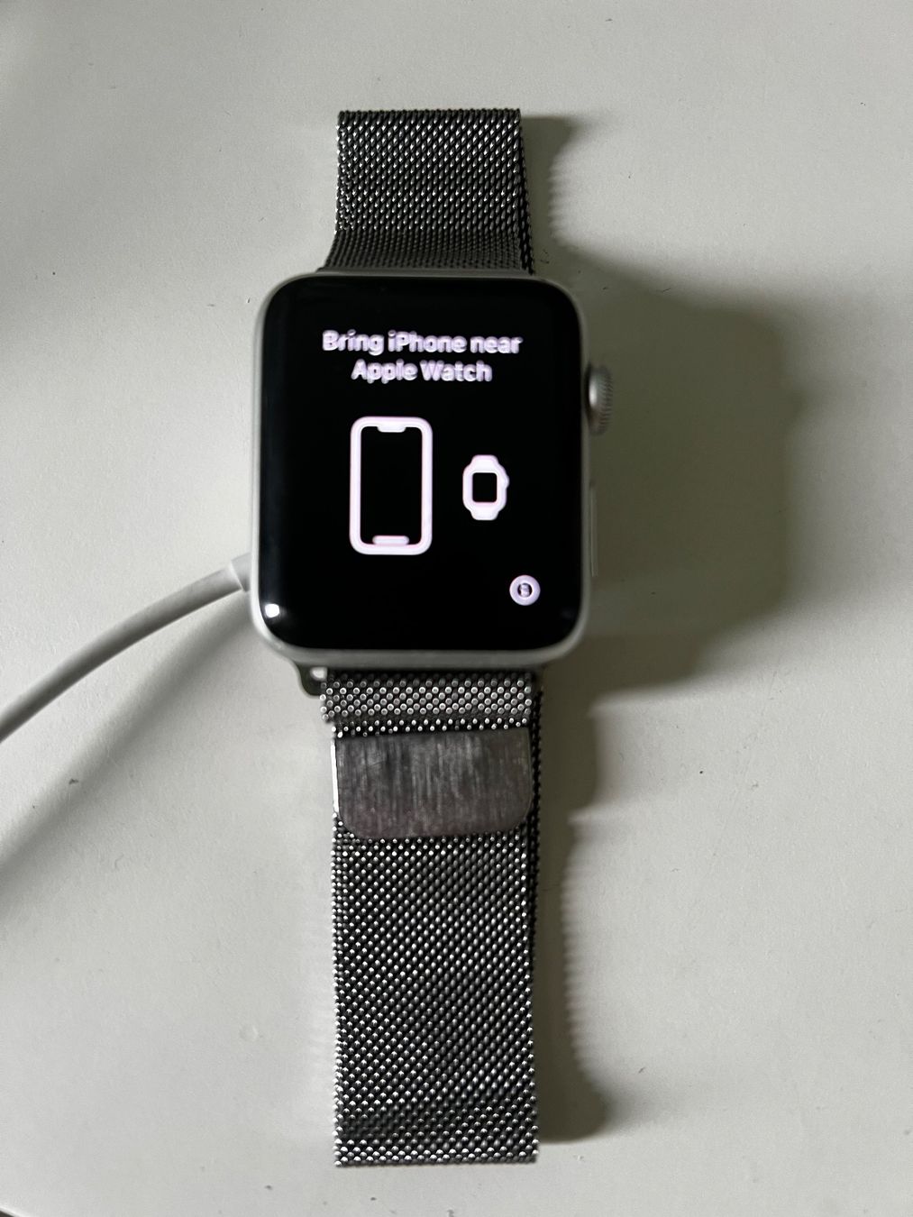 Apple Smartwatch: Apple Watch Series 3 mit 6 Armbänder – Gebraucht aus Allschwil von GrenzWert