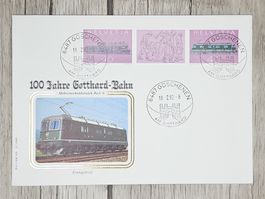 CL09 Enveloppe + Timbre Suisse 1982