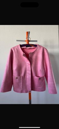 kurze übergangasjacke, 7/8 ärmel, ungefüttert