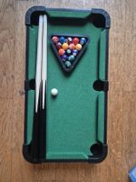 Mini Billardtisch Set mit Queues und Kugeln gebraucht