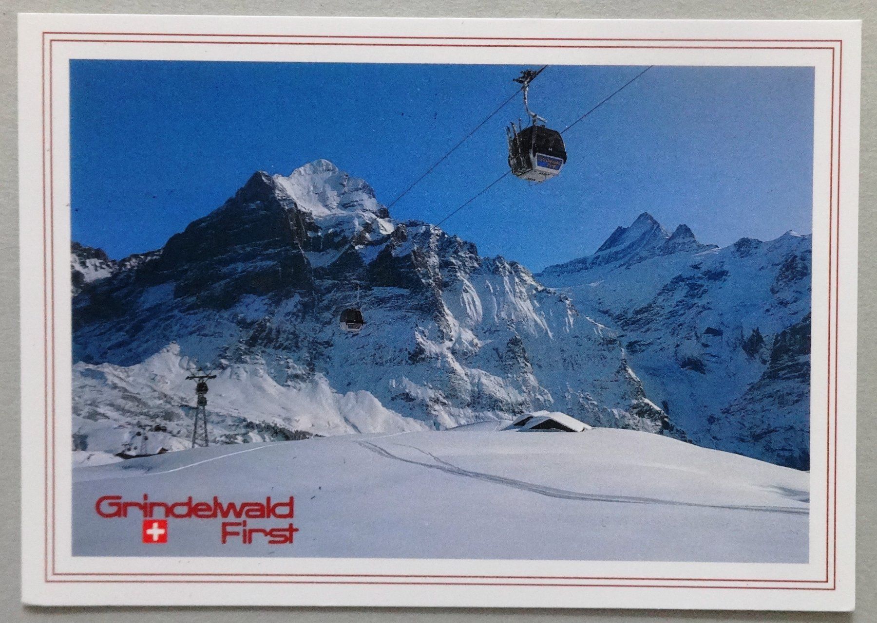 Cartoline postali: Grindelwald-First 2168 m – Usato da Fétigny venduto da Billy2miny