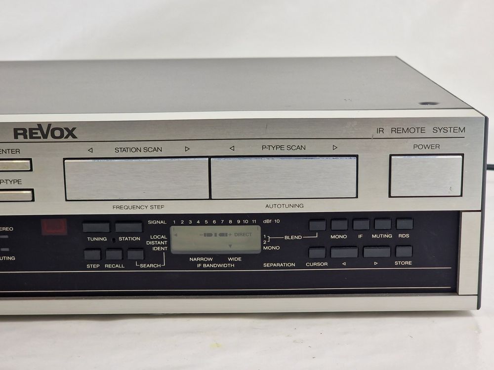 Tuner Radio Revox B 160 - Vintage Hi-Fi - Occasion à Lire Description