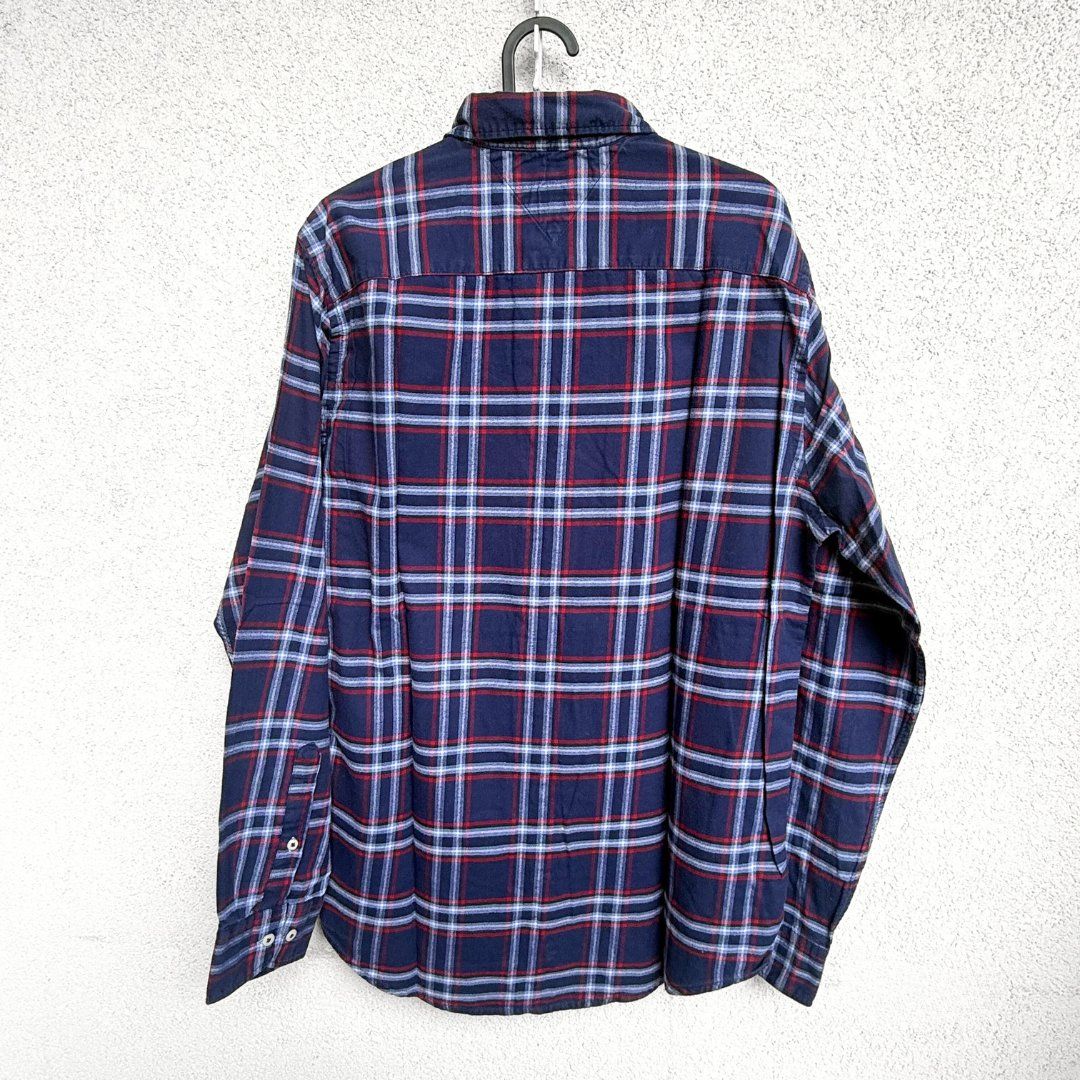 Tommy Hilfiger Camicie: TOMMY HILFIGER Chemise Multicolore 100% Coton  - Taille L – Usato da Vevey venduto da secondlifevevey 3