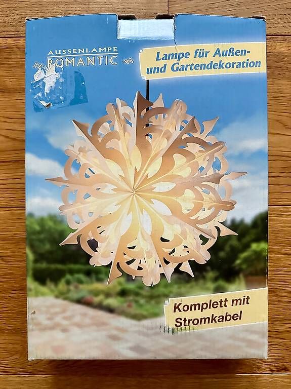 Lampade: Dekolampe für Aussen – Nuovo e nell'imballaggio originale da Einsiedeln venduto da UnicornFairy