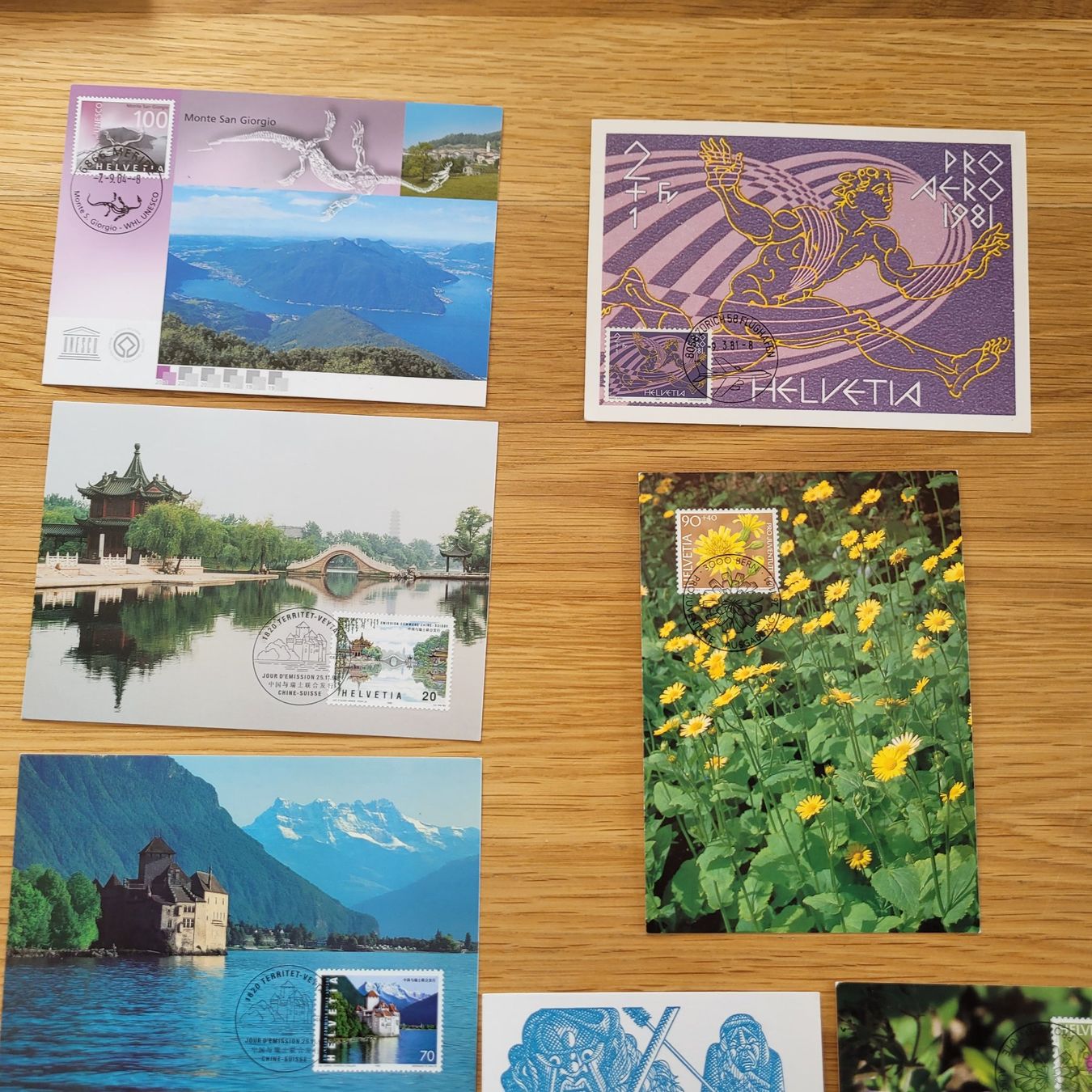 Tutti i francobolli: Lot de Carte Maximum – Usato da Biel/Bienne venduto da Destockweb 1