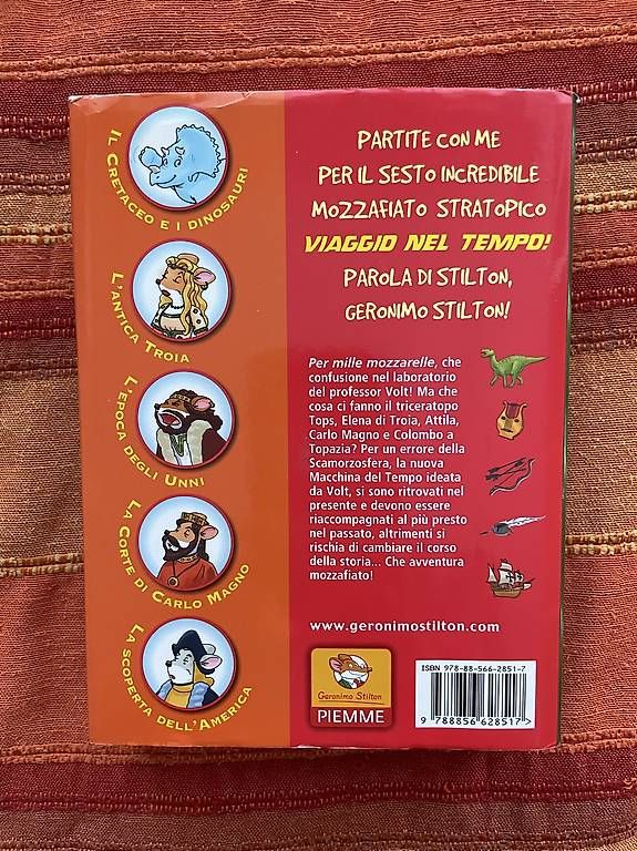 Bücher: Viaggio nel tempo 7 - Geronimo Stilton – Gebraucht aus Giebenach von Flaz78 1