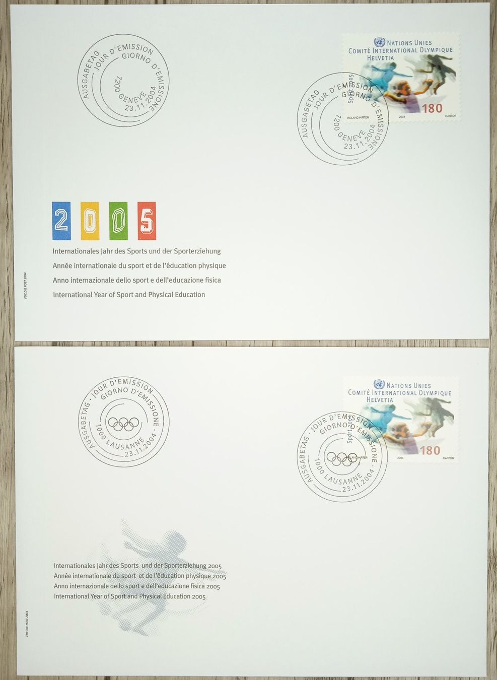 Tutti i francobolli: TR07 Enveloppe + Timbre Suisse 2004 – Usato da Cousset venduto da Patrick_Collections