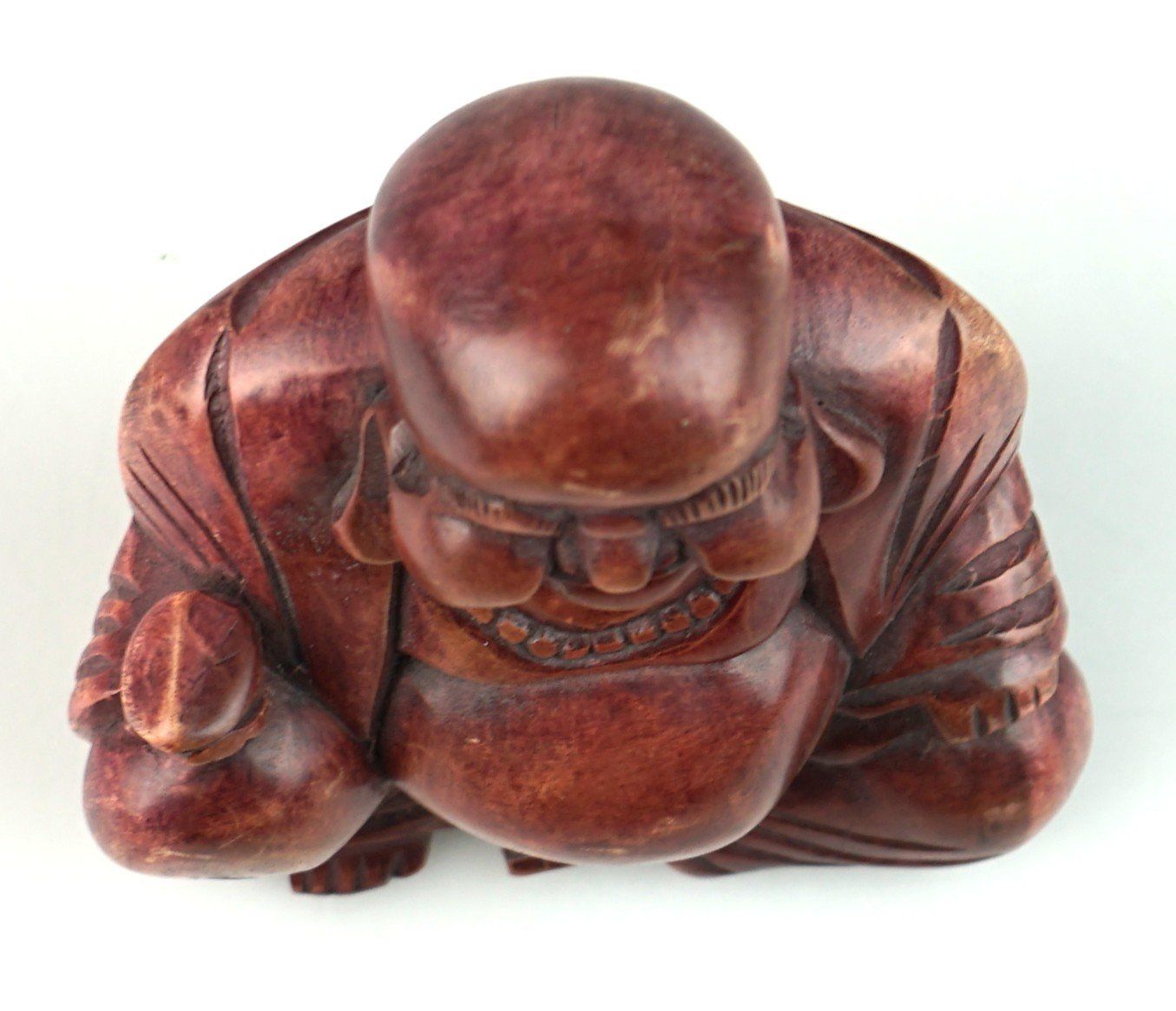 Statuette: Holz Buddha Figur – Usato da Volketswil venduto da brockipfannenstil 4