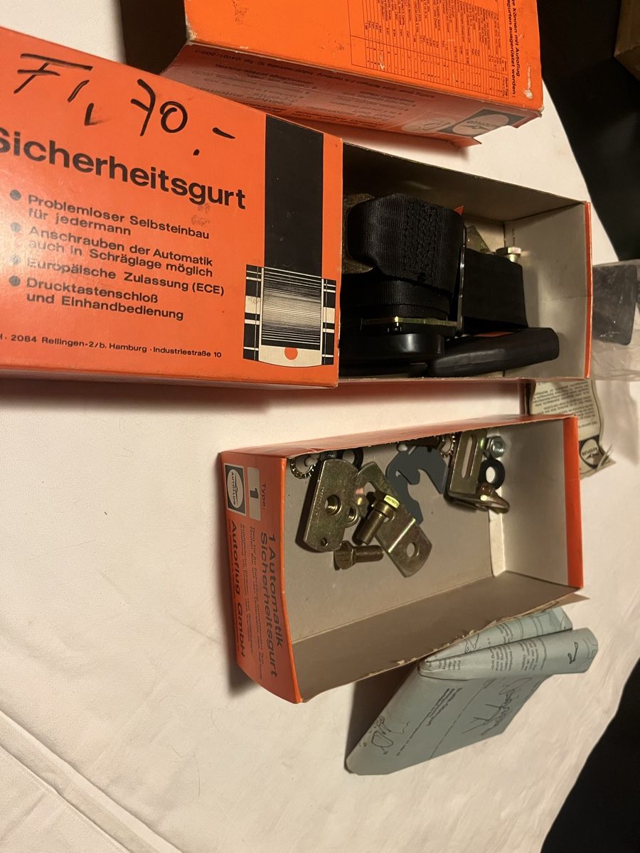 Tutti i ricambio: Nachrüst Sicherheitsgurt für Oldtimer – Nuovo (secondo la descrizione) da bretzwil venduto da nightflasher
