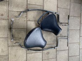 Vespa PX, Sitz, Schutzbügel, Fussraste