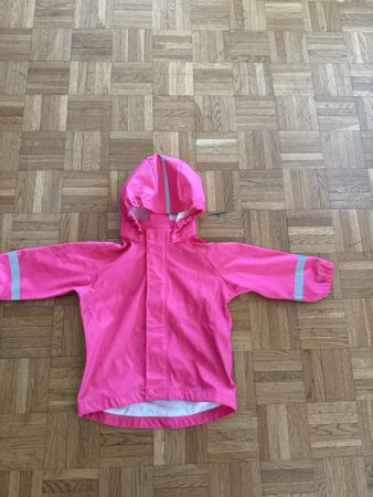 Regenjacke pink Grösse 92 cm guter Zustand