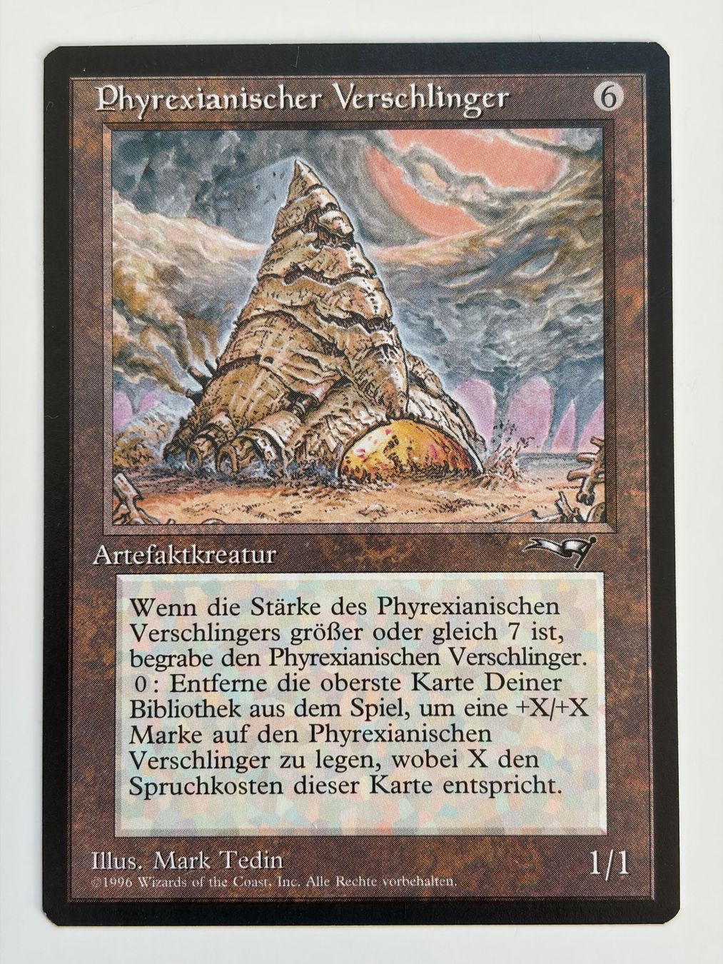 Magic The Gathering Carte collezionabili: Phyrexanischer Verschlinger - Alliances – Usato da Bonstetten venduto da ddiederichs